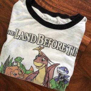 Land before time dinosaur ringer tee